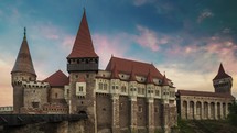 "Corvins' Castle, also known as Hunyad Castle is the largest Gothic-Renaissance castle from region, Romania, Europe. No modern elements. Ready to use in historical films."
