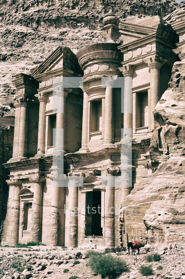 Monastery in Petra, Jordan 
