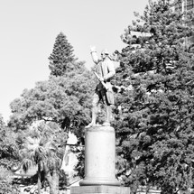 statue of a founding father in Australia 