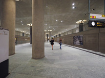 BERLIN, GERMANY - CIRCA JUNE 2019: Bundestag subway station