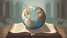 The World on a Bible