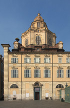 The church of San Lorenzo, Turin, Italy