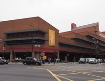 LONDON, UK - CIRCA SEPTEMBER 2019: The British Library, national library of the United Kingdom