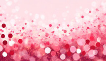 Pink Water Color Confetti Background