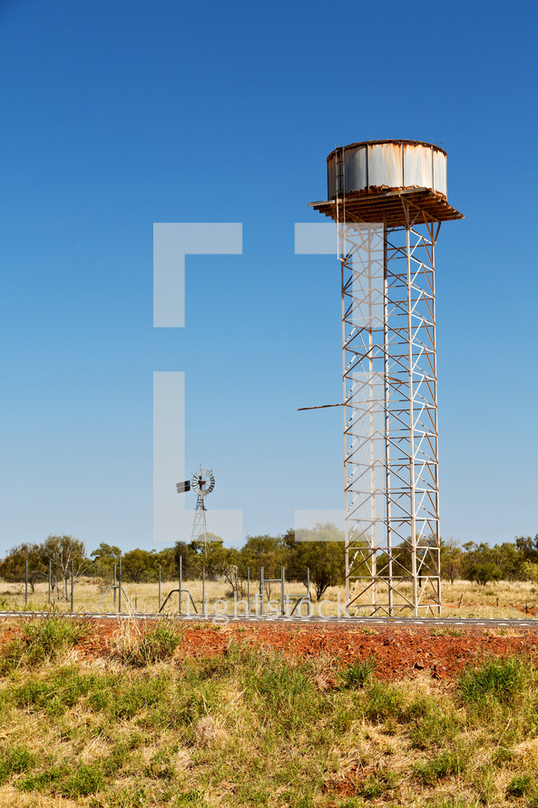 water tank in Australia 