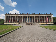 BERLIN, GERMANY - CIRCA JUNE 2016: Altes Museum (meaning Museum of Antiquities) in Museumsinsel (meaning Museums Island)