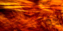 movement exposure abstract in orange 