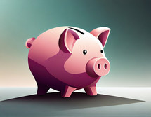Piggy Bank illustration for Financial Responsibility 
