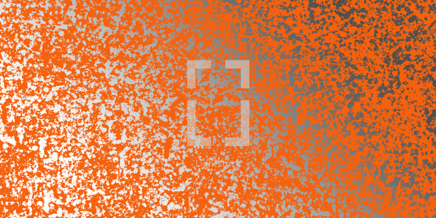 orange and gray speckled background 