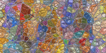 abstract leaded glass background 