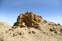 ruins of ancient pyramids 
