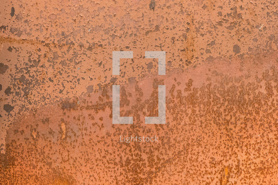 rusty surface background with peeling paint