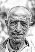 head shot of a man in Ethiopia 
