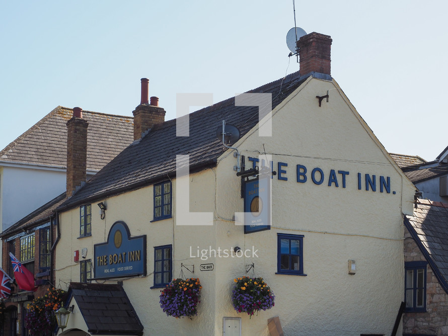 CHEPSTOW, UK - CIRCA SEPTEMBER 2019: The Boat Inn public house