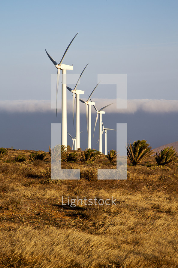 wind turbines in Africa
