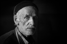 Elderly Turkish man