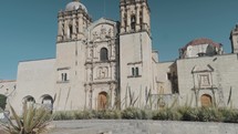 Santo Domingo church in the center of Oaxaca City in Mexico	