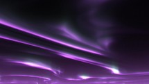 Northern Lights Illuminate The Sky Purple - low angle