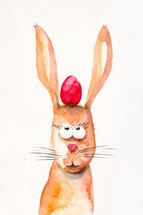 water color Easter Bunny 