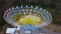 Aerial view of the Ferris Wheel