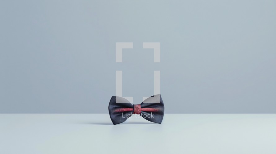 Bow Tie In A Blank Background 