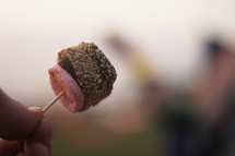 s'mores on a toothpick 