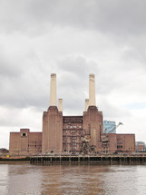 Battersea Power Station in London England UK