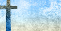 rough blue gray beige cross and grunge texture