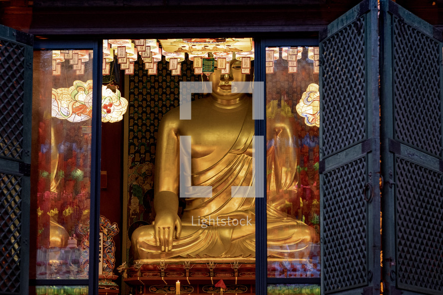 Buddha statue in Korea