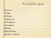 fruit of the spirit checklist 