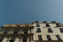 side of an historic building in Paris 
