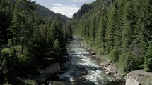 River Through The Mountains