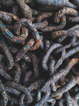 rusty chains 