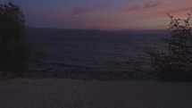 The Sea Of Galilee at dawn