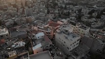 Israel jerusalem holy land drone footage