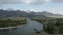 River Green Pasture Mountains 5