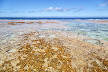 in polynesia the rocks of the coastline like paradise concept and relax