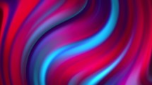 Red and Blue Abstract Neon Holographic Background
