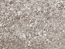gravel background in monochromatic muted brown
