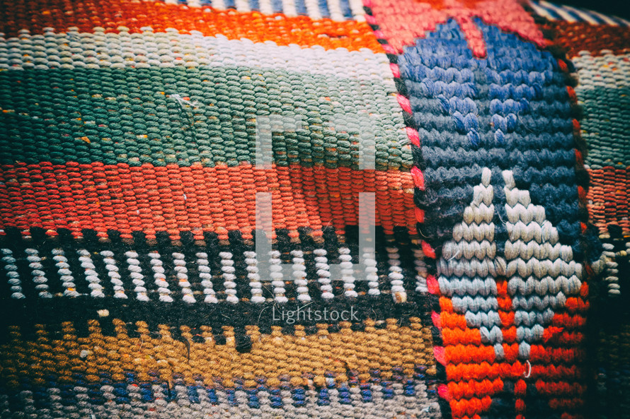 pattern colorful blankets 