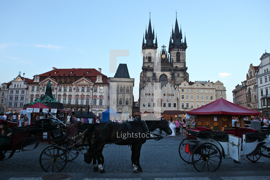 horse drawn carriages in Czech Republic