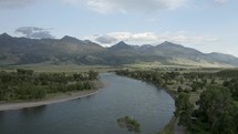 River Green Pasture Mountains 2