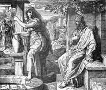 Jesus and the Samaritan woman at the well, John 4: 7-26