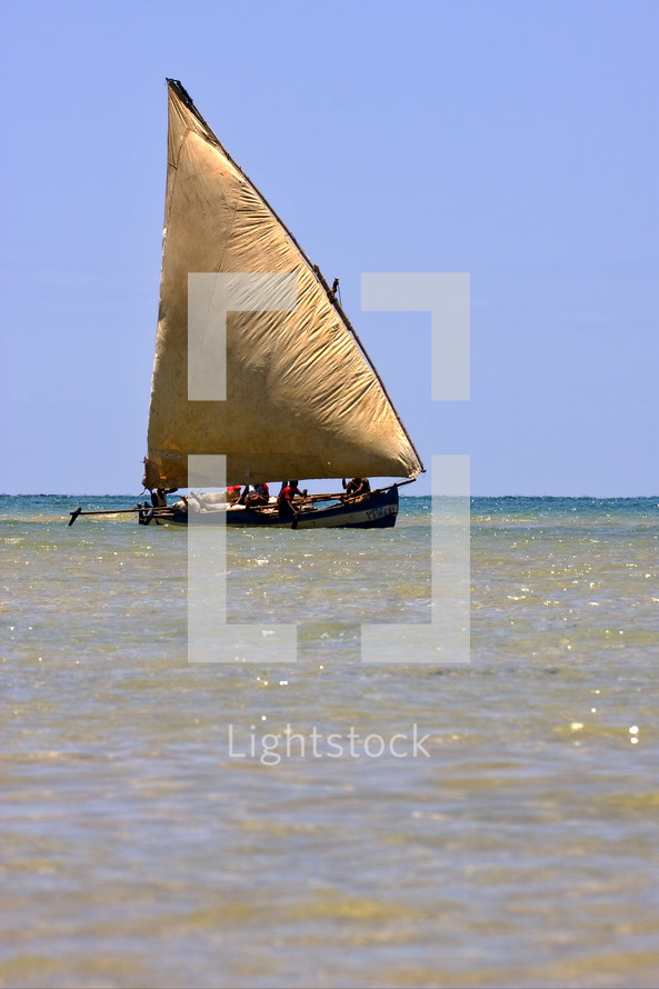 sailing in Madagascar 