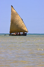 sailing in Madagascar 