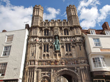 St Augustine Gate in Canterbury England UK