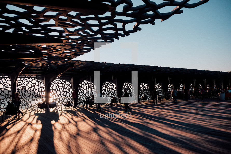 Taken at Dusk at the MuCEM near the Vieux Port in Marseille, France