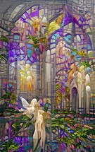 angelic presence in a modern santuary 