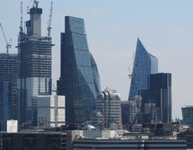 View of the City of London skyline
