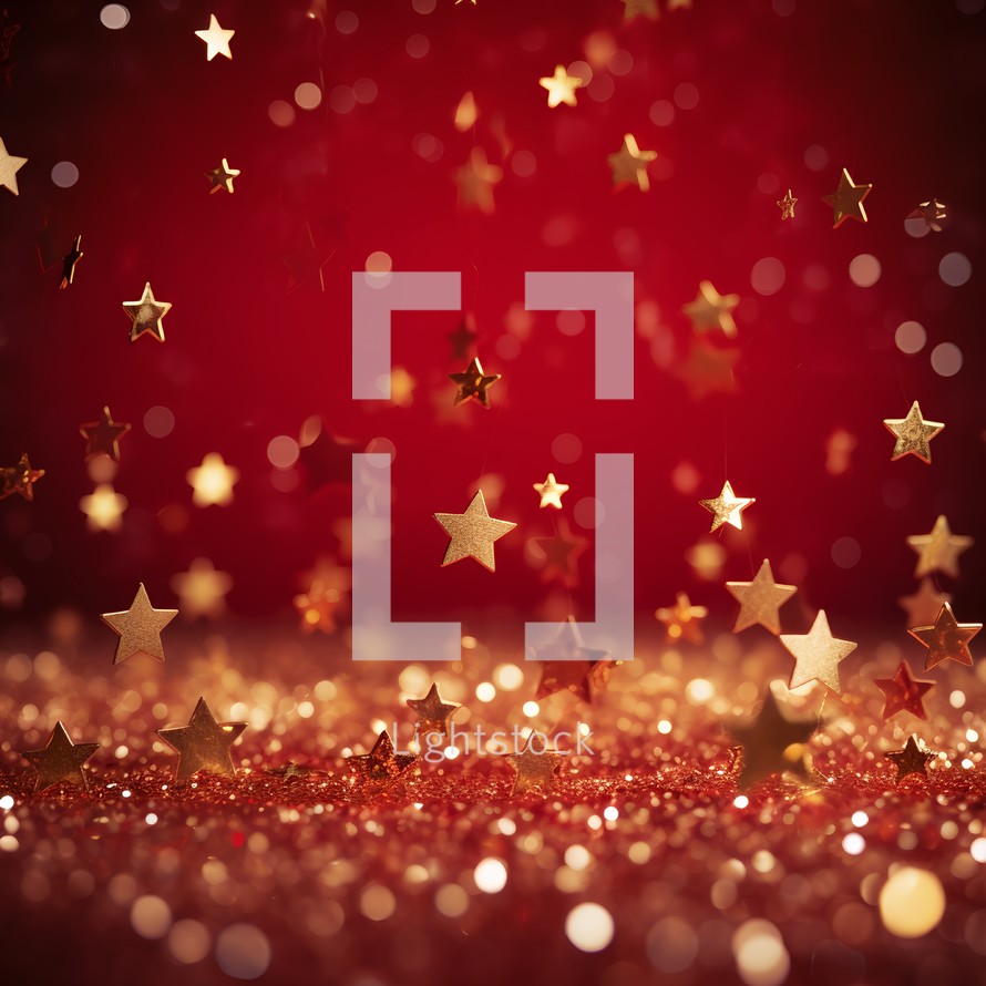 christmas background with stars 02